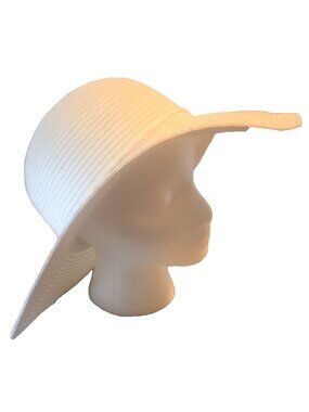 White Hat Classic Wide Brim Sun Beach Vintage